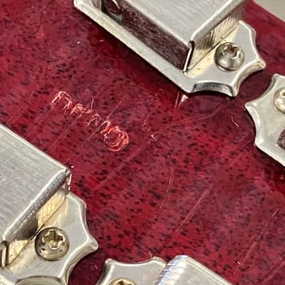 Gibson ES-335 1964 Murphy Lab Bigsby (stop tail included) - Cherry Red image 9