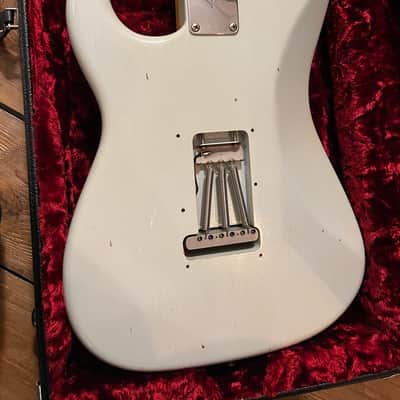 Fender Custom Shop ‘64 Stratocaster Journeyman Faded Aged Sonic Blue image 5