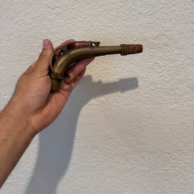 LA Sax Big Lip Professional Antique Lacquer Alto Saxophone image 8