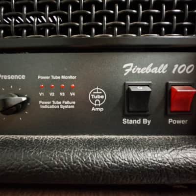 Engl Fireball 100 Type E635 2-Channel 100-Watt Guitar Amp Head 2010s - Black image 6
