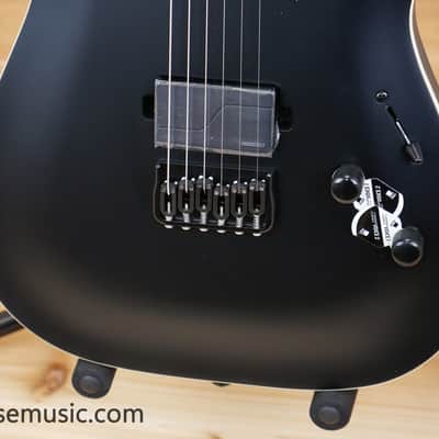 Schecter C-1 SLS Elite Evil Twin - Satin Black image 6
