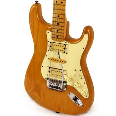 1975 Fender Stratocaster - Natural w/Original Floyd Rose Locking Tremelo. image 2