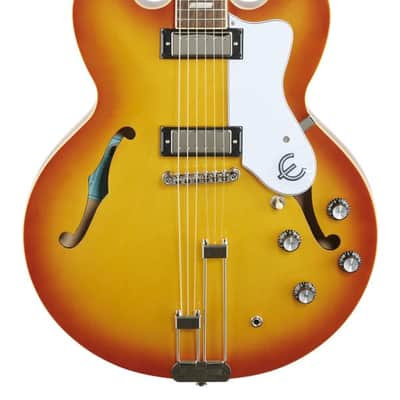 Epiphone Riviera Semi Hollow Archtop Royal Tan image 3