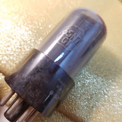 RCA Matched Pair (2) 6SN7GT tNOS AT1000 TESTED Vacuum Tubes greyglass T2 dual triode 1948-1952 image 22