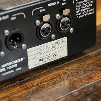 Eventide "High-Tide" H3000 Ultra-Harmonizer 1980s - Black image 3