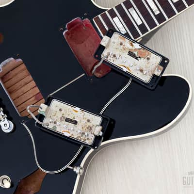 1972 Gibson ES-335 TD Vintage Semi-Hollow Guitar Ebony w/ Embossed T Tops & Case, Gord Miller image 16