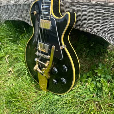 Gibson Les Paul Custom W/ Bigsby (1957 Black Beauty) 1999 - Black/Ebony image 6