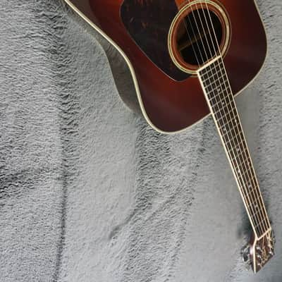 Morris TF-50SP Japan Acoustic Brazilian Rosewood w/ Hard Case image 4