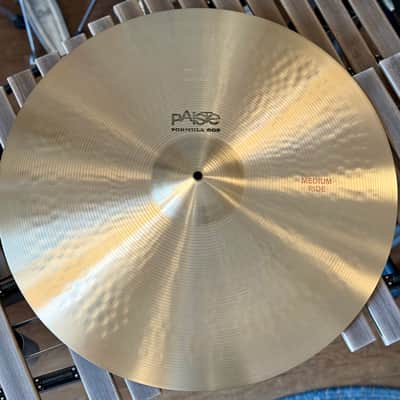 Vintage Paiste 22" Formula 602 Medium Ride 1972 - 1980 image 2