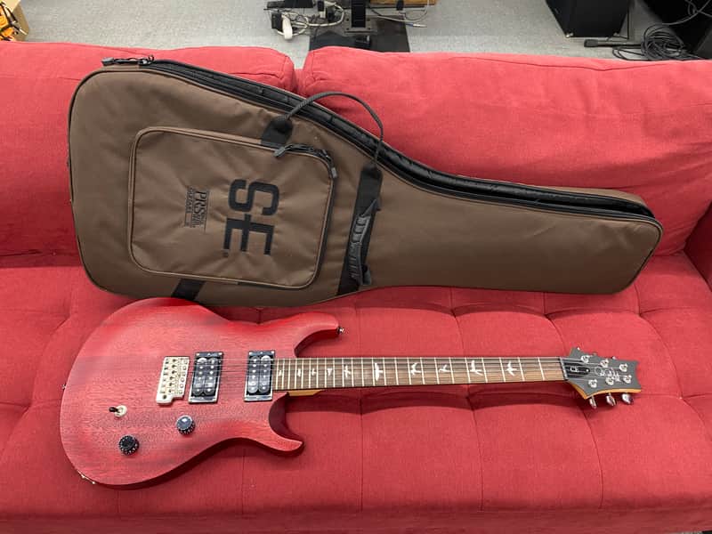 PRS SE CE-24 Standard - Vintage Cherry Satin w/ Bag image 1