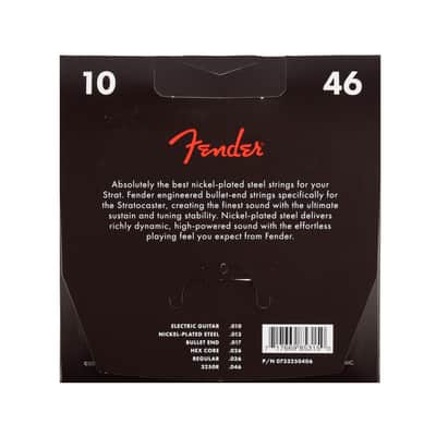 Fender 3250R Super Bullets 10-46 image 2