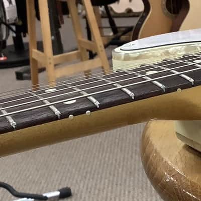 1996 Fender (Japan) 50th Anniversary Telecaster White Pearloid/Gold w/ Gig Bag image 15