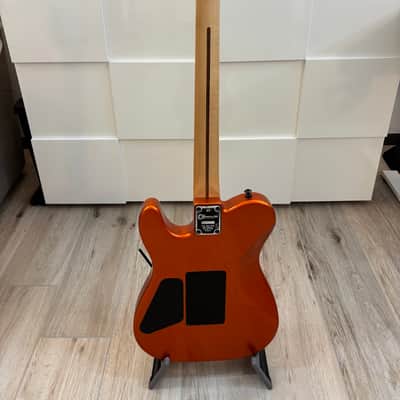 Charvel Jackson USA Select San Dimas Style 2 HH FR 2009 Candy Tangerine - Upgraded w/Original Floyd Rose (Titanium) image 7