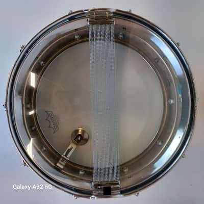 Ludwig Supraphonic 5x14"Snare Drum Blue/Olive #928722 10Lug Chicago Vintage 1972 image 14