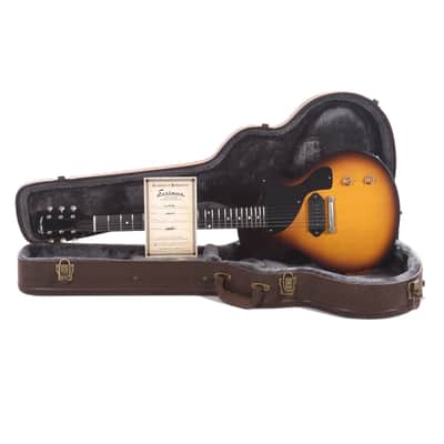 Eastman SB55/v Antique Sunburst w/Nitro Antique Varnish & Lollar '50s Spec Dog Ear P-90 image 9