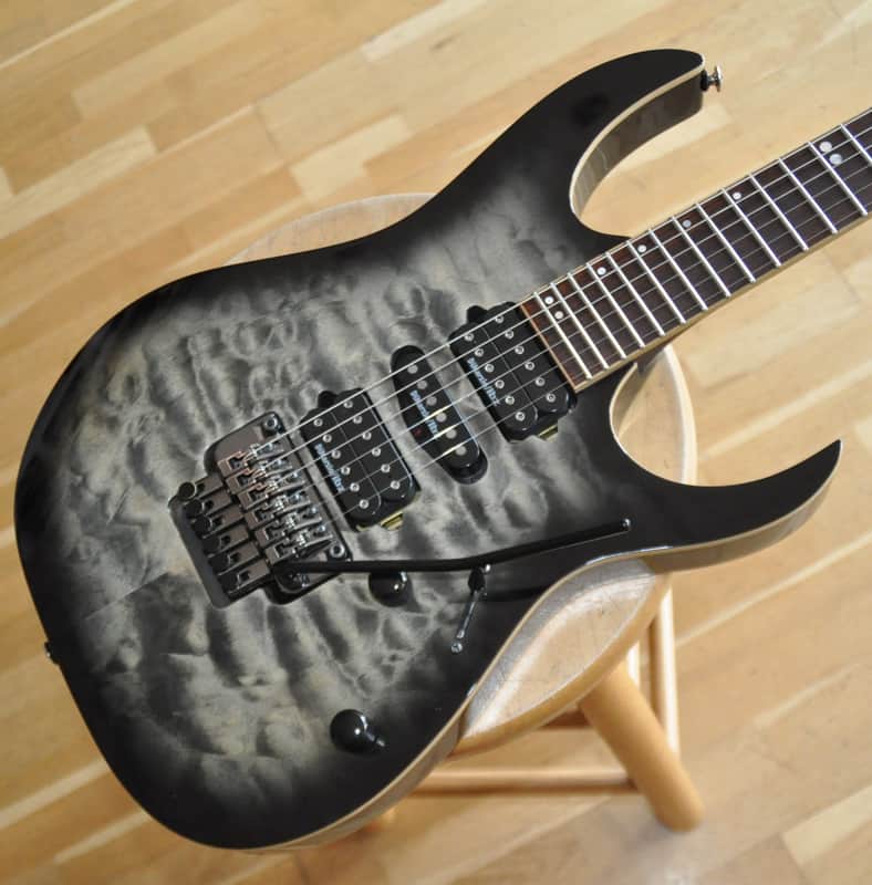 IBANEZ RG970WQMZ BIB Black Ice Burst / RG Premium Series/ from 2018 / RG970WQMZ-BIB / I170808206 image 1