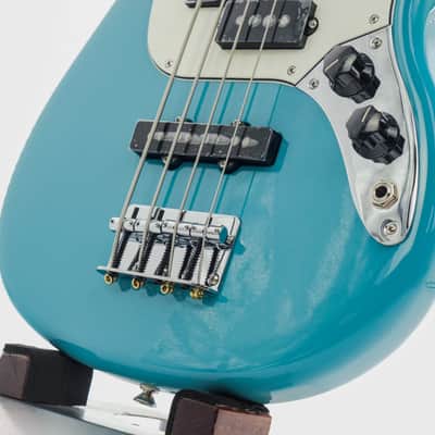 Fender Player II Mustang Bass PJ 2024 - Present - Aquatone Blue image 4