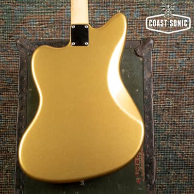 2025 Fender FSR Traditional 60s Jazzmaster Made in Japan - Mystic Aztec Gold Matching Headstock image 8