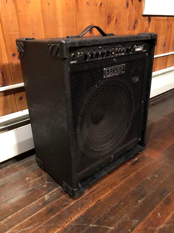 Fender Rumble 100 Bass Amp 2004 Black - No Carpet image 1