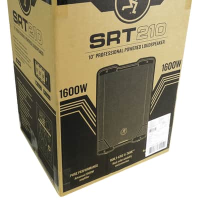 Mackie SRT210 10” 1600 Watt Powered Active DJ PA Speaker w/Bluetooth+Slip Cover image 16