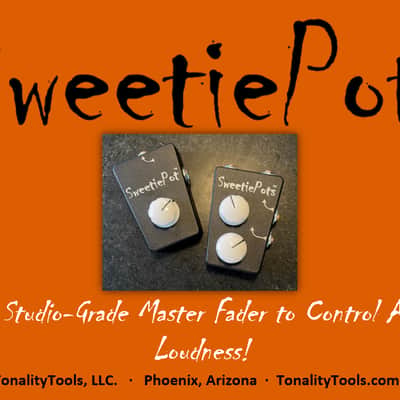 SweetiePot (Mono) Studio-Grade Master Volume Control for Pedals & Amp image 1