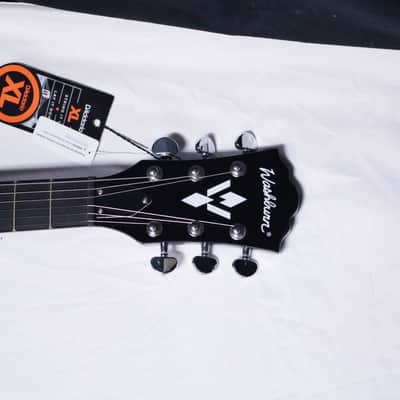 WASHBURN Idol Standard 160 Electric Guitar NEW Gloss Black w/ Light CASE -WIS160B image 5