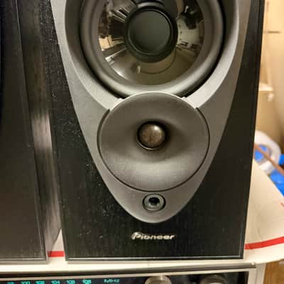 Pioneer S-DF1-K 100W 2 Way 100W Bookshelf Speakers with Manual; Tested SEE VIDEO image 4