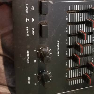 Rare Vintage DJ Equipment Gem Sound DMX-90 Stereo Mixer  1990's Black image 9