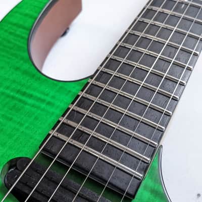 Solar Guitars SB1.6HFG - Flame Green matte image 7