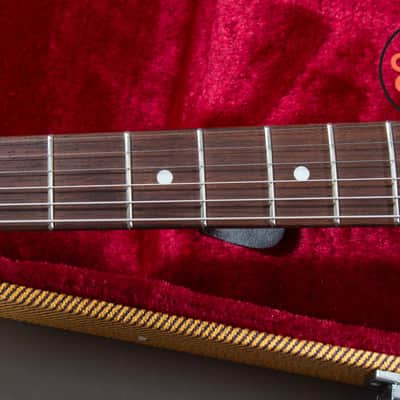 1997 Fender Japan CIJ MG66-66 ’66 Mustang Reissue California Blue w/ Tweed HSC image 4
