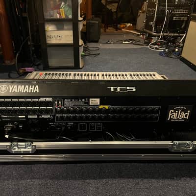 Yamaha TF5 Digital Console + Hard travel case + Yamaha NY64 Dante Card image 3