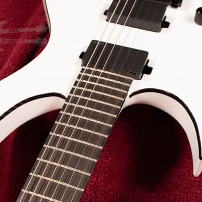 B.C. Rich Warlock Prophecy II with Quad Left Hand - Matte White image 6