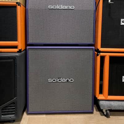 Soldano SLO-30 Custom Shop 2-Channel 30 Watt Guitar Amp Head In Purple Tolex image 7