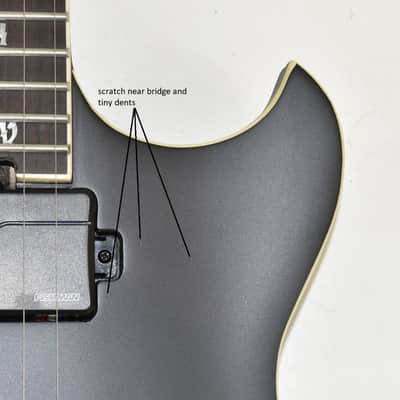 Schecter Solo-II SLS Elite Evil Twin Guitar B-Stock 1035 image 9