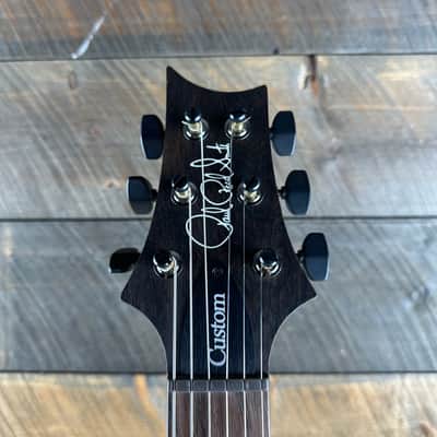 PRS Wood Library Custom 24 Semi-Hollow Flame Maple 10 Top - Whale Blue 386418 image 6