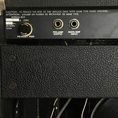 Vintage Fender Musical Instruments Sidekick Reverb 65 MIJ 1985 Blackface Guitar Amp Rivera Era Japan image 3
