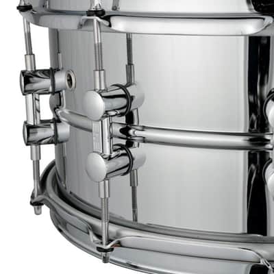 Sonor Kompressor Series Steel Snare Drum - 6.5-inch x 14-inch image 4