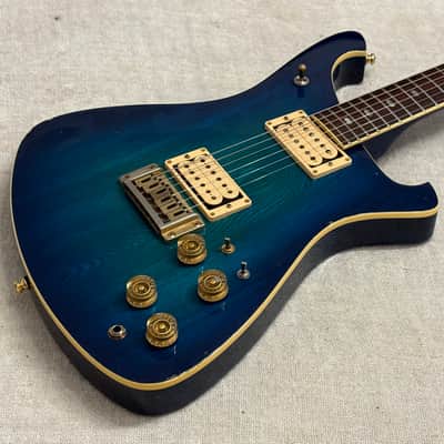 1984 Quest Manhattan MKII Blueburst Offset Matsumoku Japan RARE Model image 6
