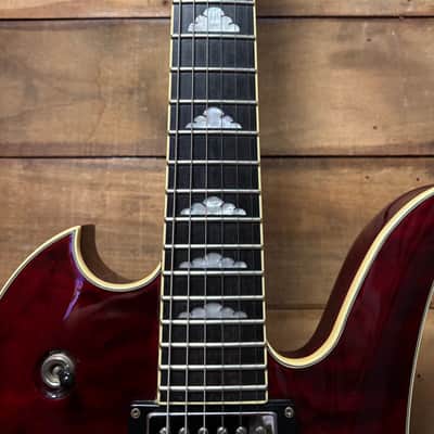 Pre-owned BC Rich Mockingbird Special X Trans Red w/bag image 9