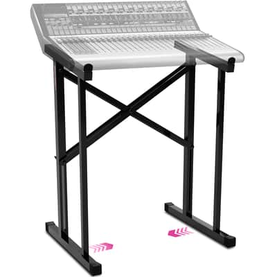 Liquid Stands Studio Mixer Stand - Foldable & Adjustable - Ideal for Drum Machines, DJ Turntables, Synths, and More image 1