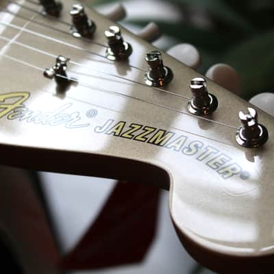 FENDER "Gold Foil Jazzmaster, Ebony Fingerboard, Shoreline Gold" GIGBAG, 3, 76 KG image 8