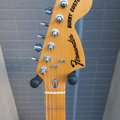 Fernandes BURNY CUSTOM FST-60 1976 Made in Japan - Black imagen 2