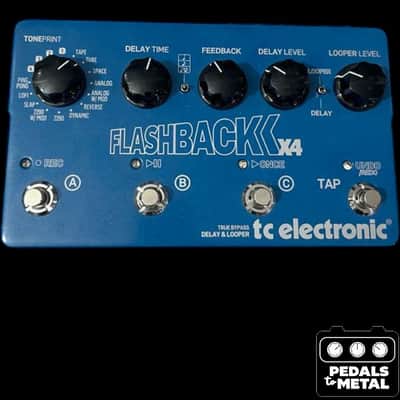 TC Electronic Flashback X4 Delay & Looper 2011 - 2019 - Blue - X18314 image 2