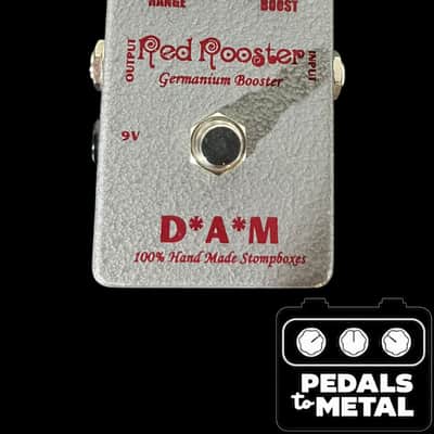 D*A*M Red Rooster Booster 2000s - Silver/Red X15328 image 1