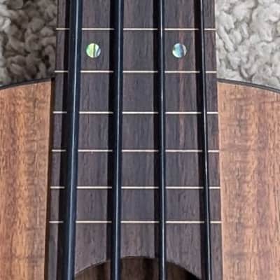 Luna UKE BARI BASS KOA Acoustic Electric 4-String Bari-Bass Ukulele with Gig Bag image 7