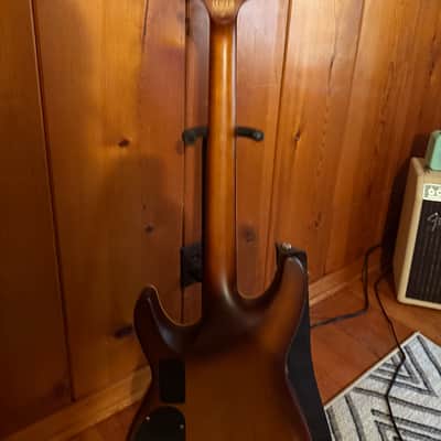 Schecter C-1 E/A 2020 - Natural satin zebra wood image 4