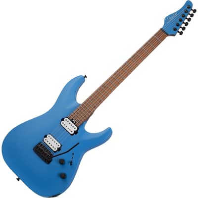 Schecter Aaron Marshall AM-6 Royal Sapphire - Satin Royal Sapphire (2944) image 5