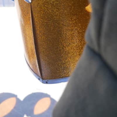 Slingerland Vintage Marching Cutaway Quad Tenors Sparkling Orange Pearl - CAN SHIP! image 17