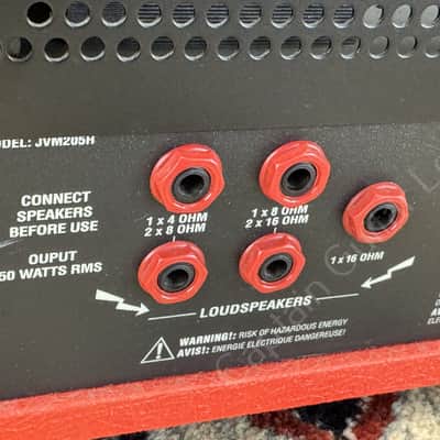 2008 Marshall - JVM 205 HRB - Limited Edition Red Baketweave - ID 6067 image 13