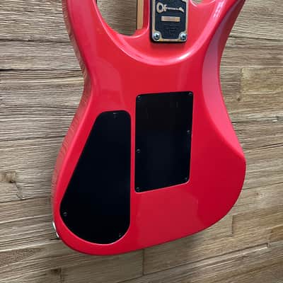 Charvel Fusion Deluxe 1990 1991 - Pearl Red MIJ * Routed for Humbucker in Neck* image 12